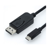 Kabel USB-C - DisplayPort  , M/M, 1.0m, crni